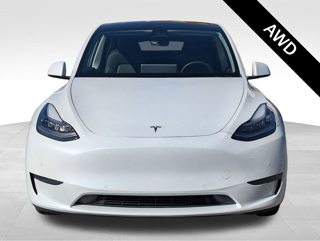 Used 2021 Tesla Model Y Long Range with VIN 5YJYGDEEXMF066296 for sale in Denver, CO