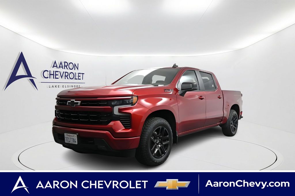 Radiant Red Tintcoat 2024 Chevrolet Silverado 1500 Pickup Truck Four-Wheel Drive Automatic