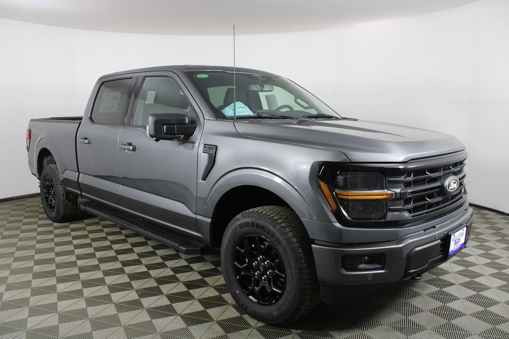 Carbonized Gray Metallic 2026 Ford F-150 XLT SuperCrew 4WD Pickup Truck Four-Wheel Drive Automatic