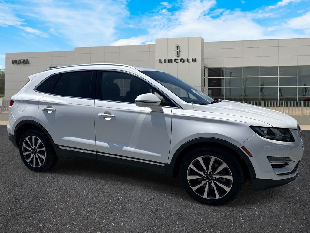 White Platinum Clearcoat Metallic 2019 Lincoln MKC Reserve FWD SUV / Crossover Front-Wheel Drive 6-Speed Automatic