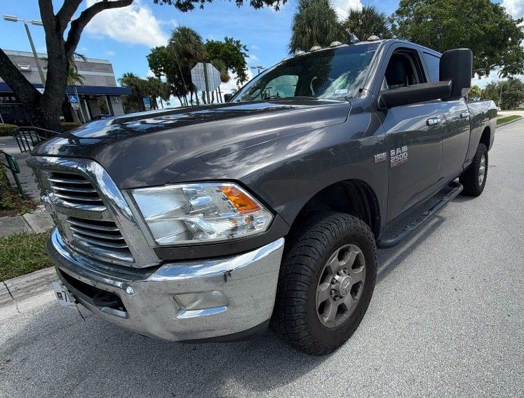 Crystal Metallic 2016 RAM 2500 Pickup Truck Four-Wheel Drive 6-Speed Automatic