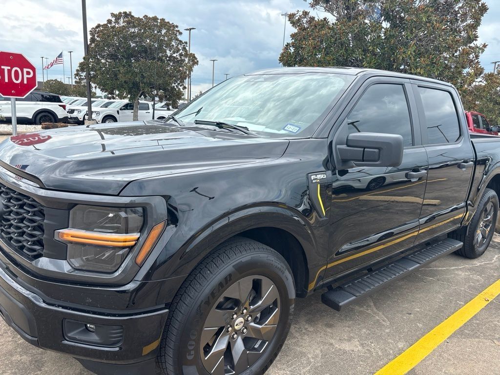 Agate Black Metallic 2025 Ford F-150 Pickup Truck 4X2 Automatic