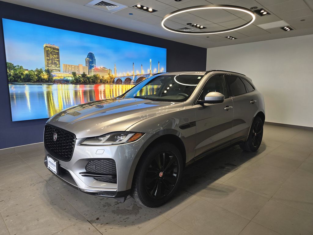 Gray 2023 Jaguar F-PACE SUV / Crossover All-Wheel Drive 8-Speed Automatic