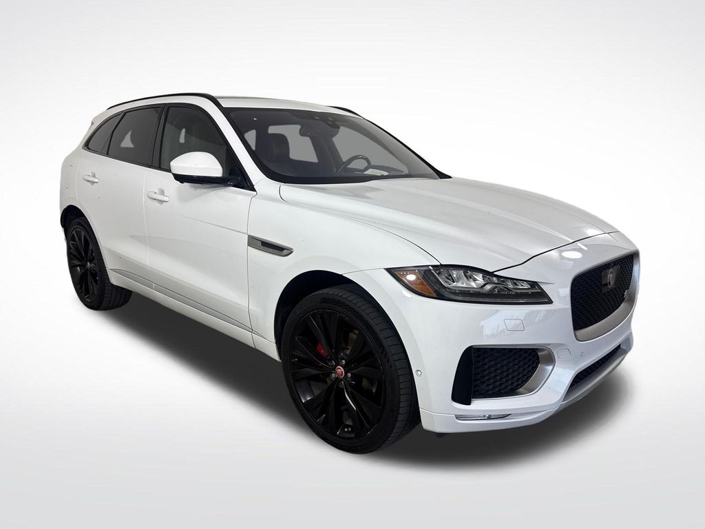 Fuji White 2018 Jaguar F-PACE SUV / Crossover All-Wheel Drive 8-Speed Automatic