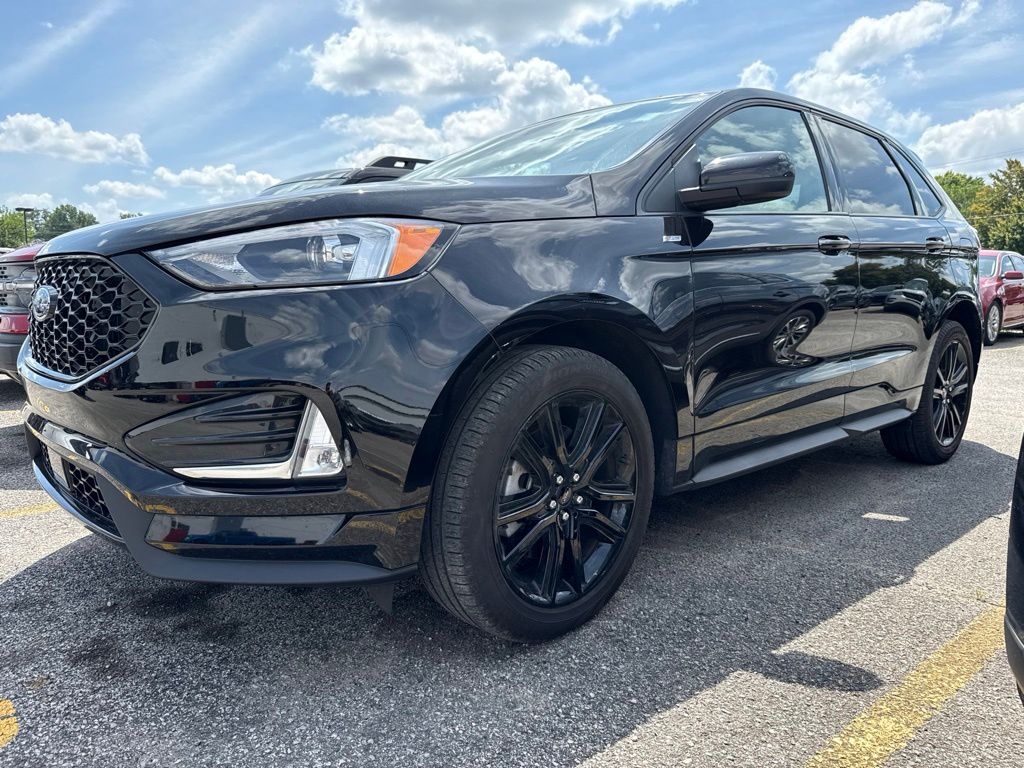 Agate Black Metallic 2024 Ford Edge SUV / Crossover All-Wheel Drive 8-Speed Automatic