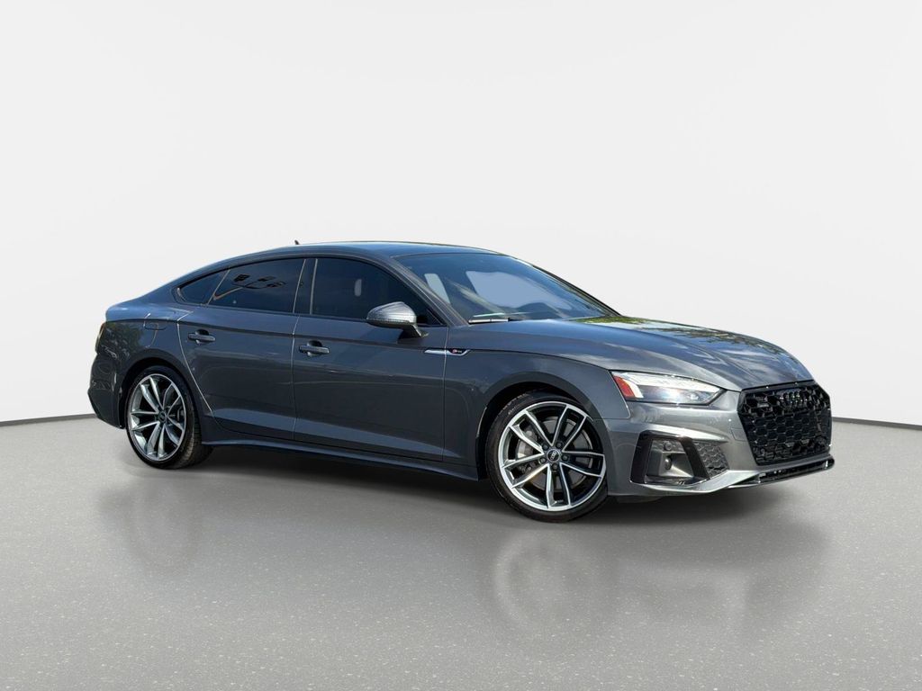 Daytona Gray Pearl Effect 2024 Audi A5 Sportback Sedan All-Wheel Drive Automatic