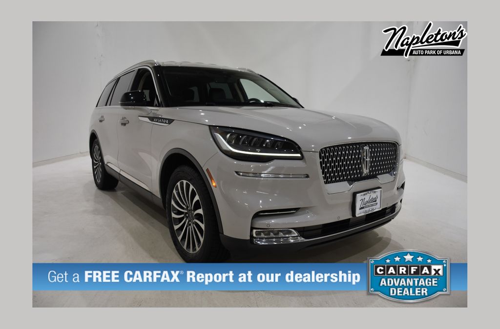 Ceramic White 2020 Lincoln Aviator Reserve AWD SUV / Crossover All-Wheel Drive Automatic