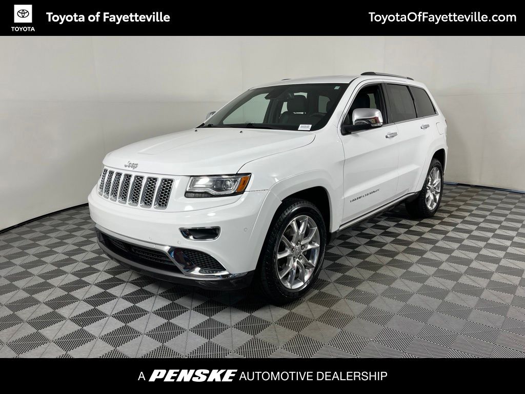 Bright White Clearcoat 2014 Jeep Grand Cherokee Summit 4WD SUV / Crossover Four-Wheel Drive 8-Speed Automatic