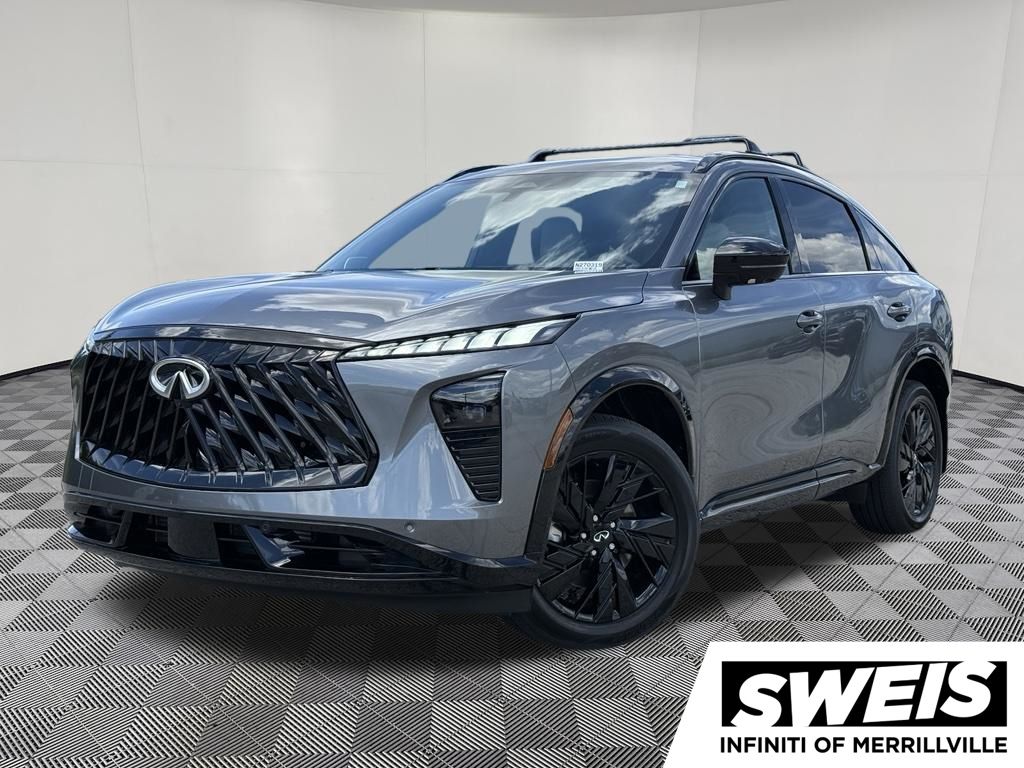 Gray (Graphite Shadow) 2027 INFINITI QX65 SUV / Crossover All-Wheel Drive 9-Speed Automatic