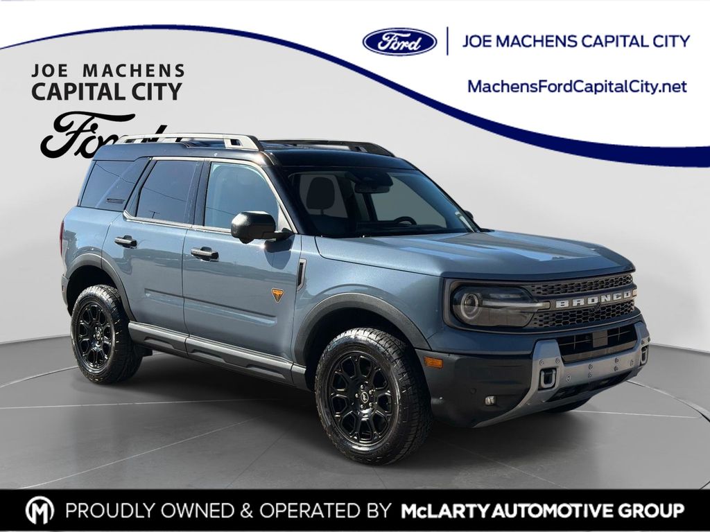 Blue (Azure Gray Metallic) 2025 Ford Bronco Sport SUV / Crossover All-Wheel Drive 8-Speed Automatic