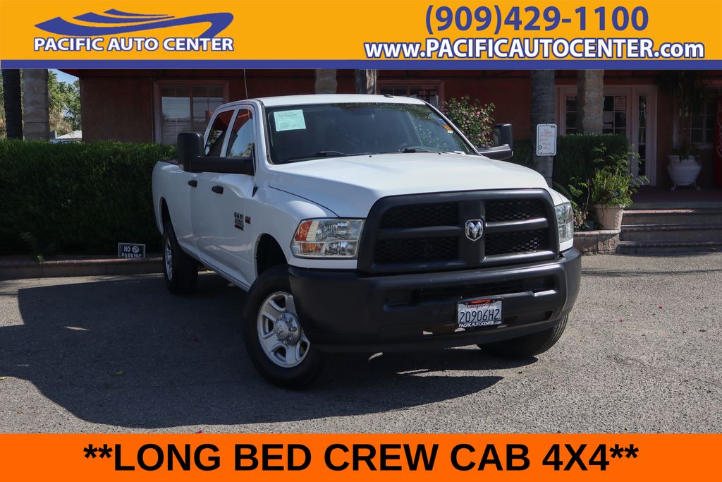 Bright White Clearcoat 2017 RAM 2500 Pickup Truck Four-Wheel Drive 6-Speed Automatic