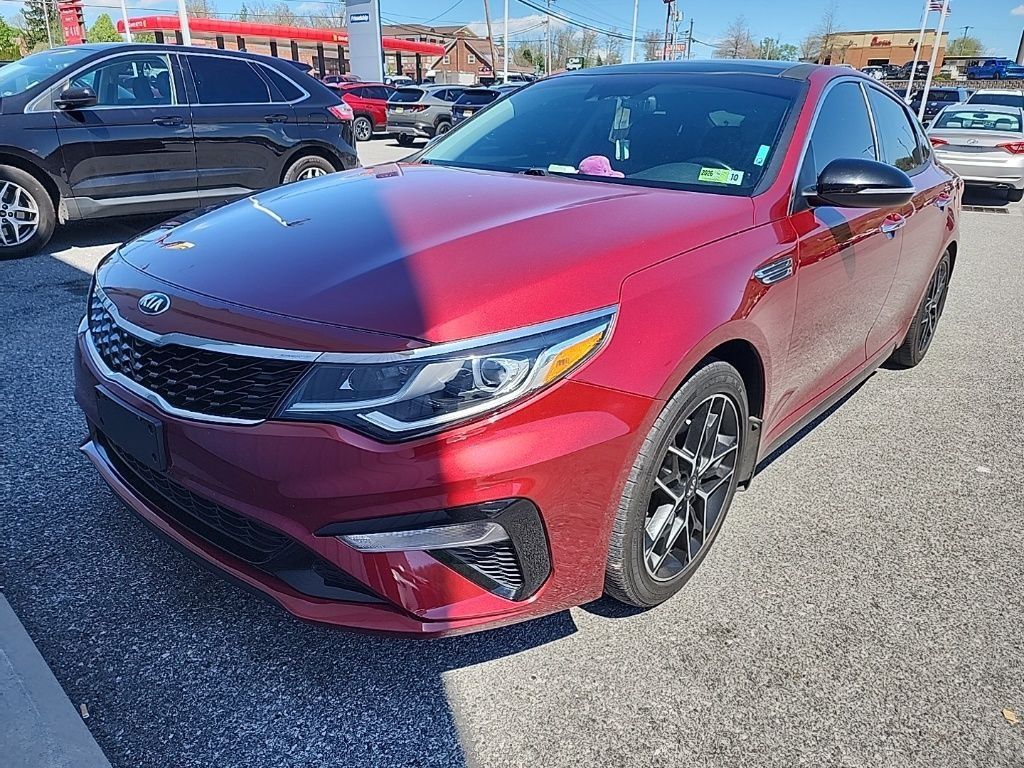 Passion Red 2020 Kia Optima Sedan 6-Speed Automatic