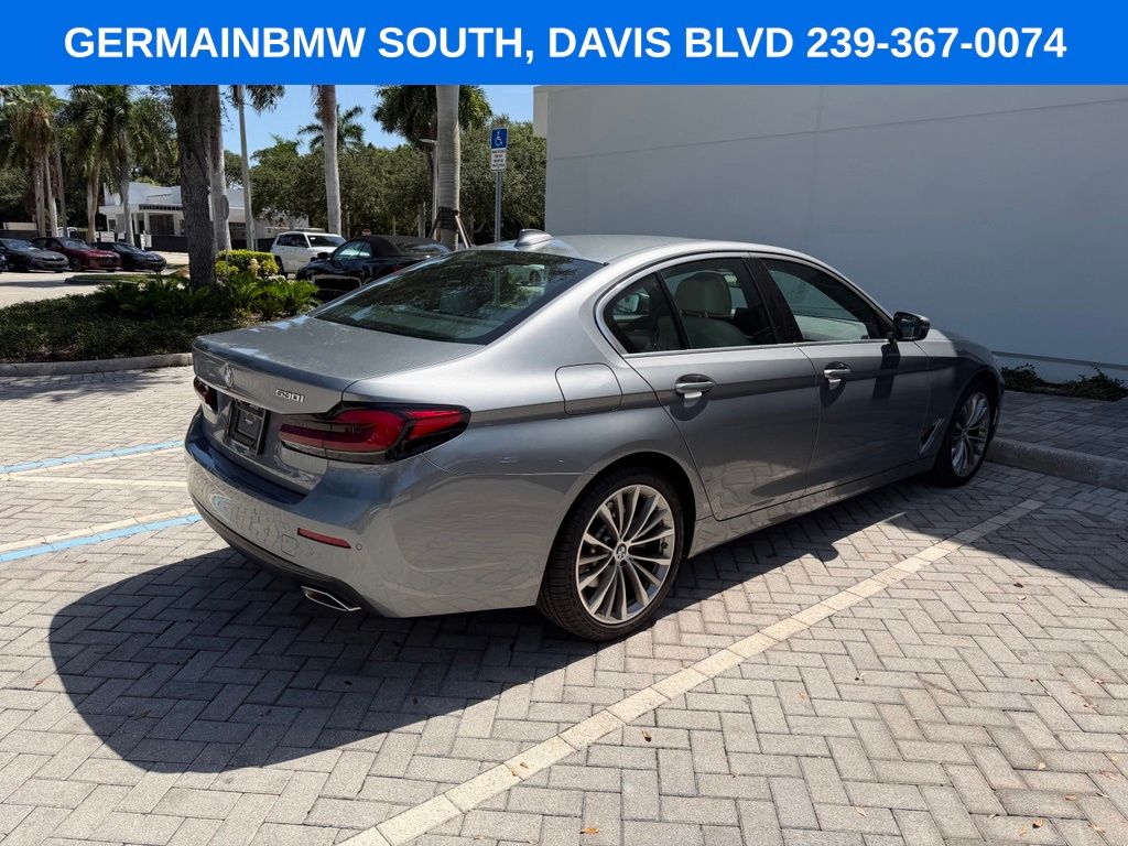 Certified Used 2023 Gray BMW 530i image 12