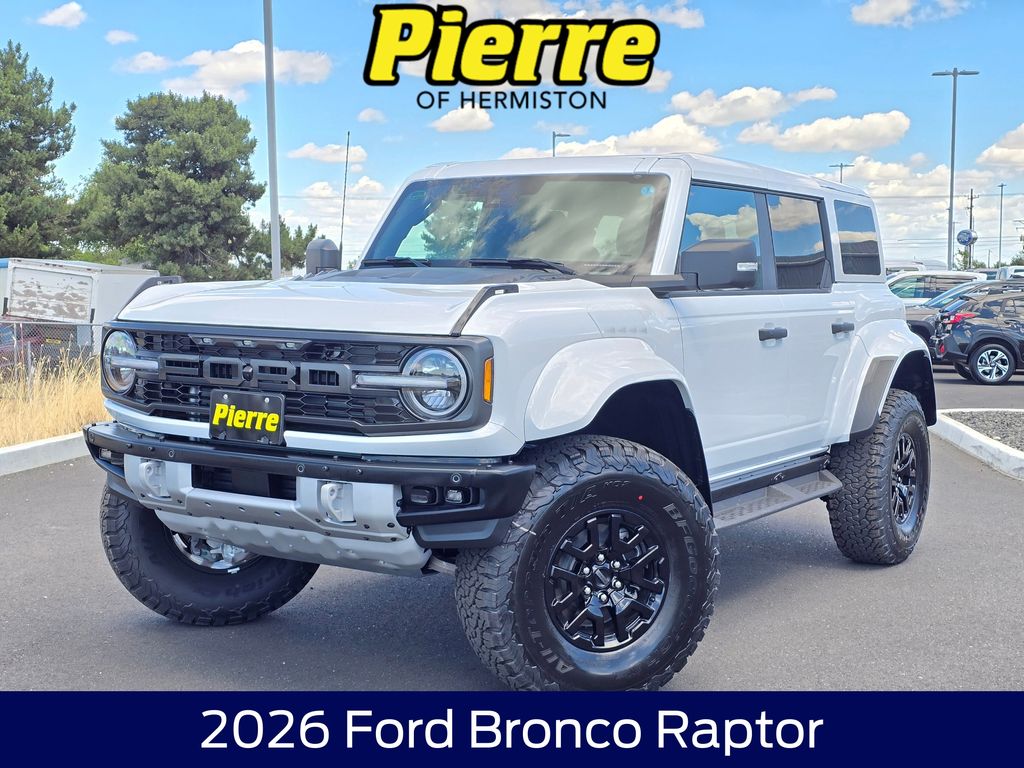 Oxford White 2026 Ford Bronco Raptor 4WD SUV / Crossover Four-Wheel Drive Automatic