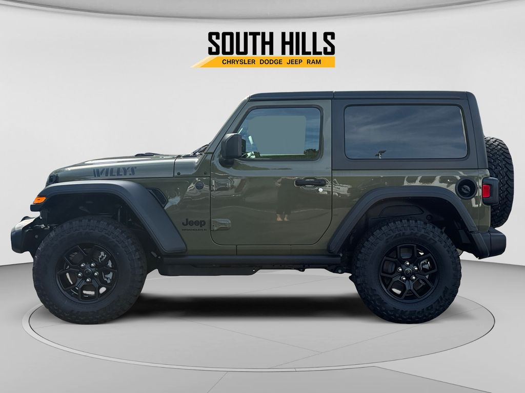 2026 Jeep Wrangler Willys Green at South Hills CDJR