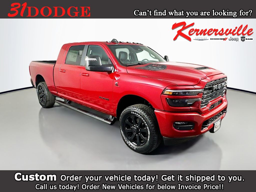 Molten Red 2026 RAM 3500 Pickup Truck Four-Wheel Drive Automatic
