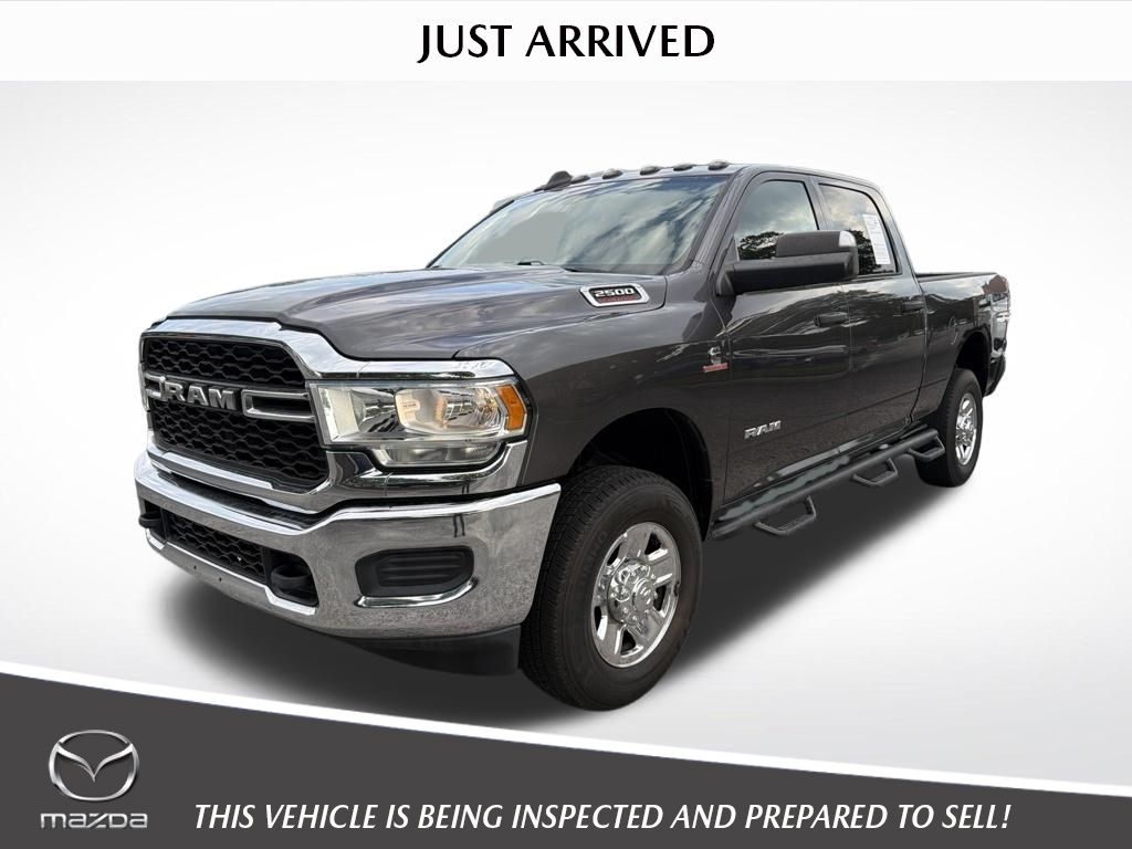 Gray (Granite Crystal Metallic Clearcoat) 2019 RAM 2500 Tradesman Crew Cab 4WD Pickup Truck Four-Wheel Drive 6-Speed Automatic