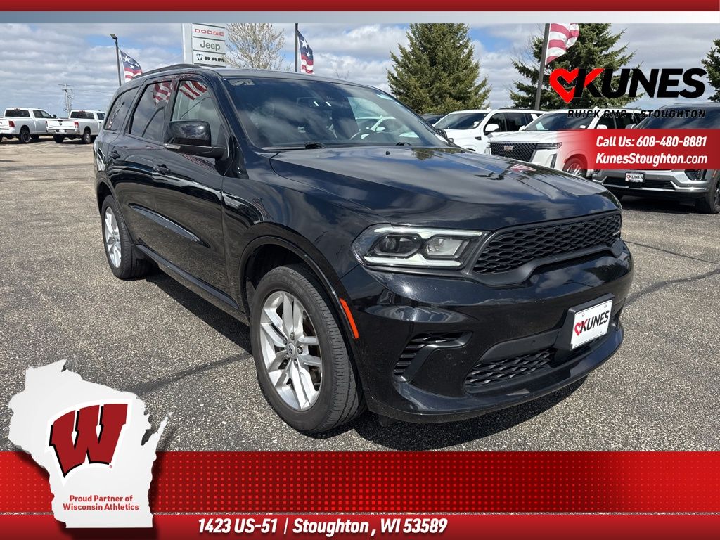 DB Black Crystal Clearcoat 2025 Dodge Durango SUV / Crossover All-Wheel Drive 8-Speed Automatic