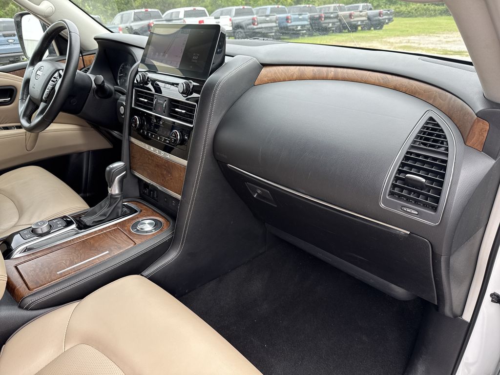 2023 Nissan Armada SL White at Central Houston Nissan