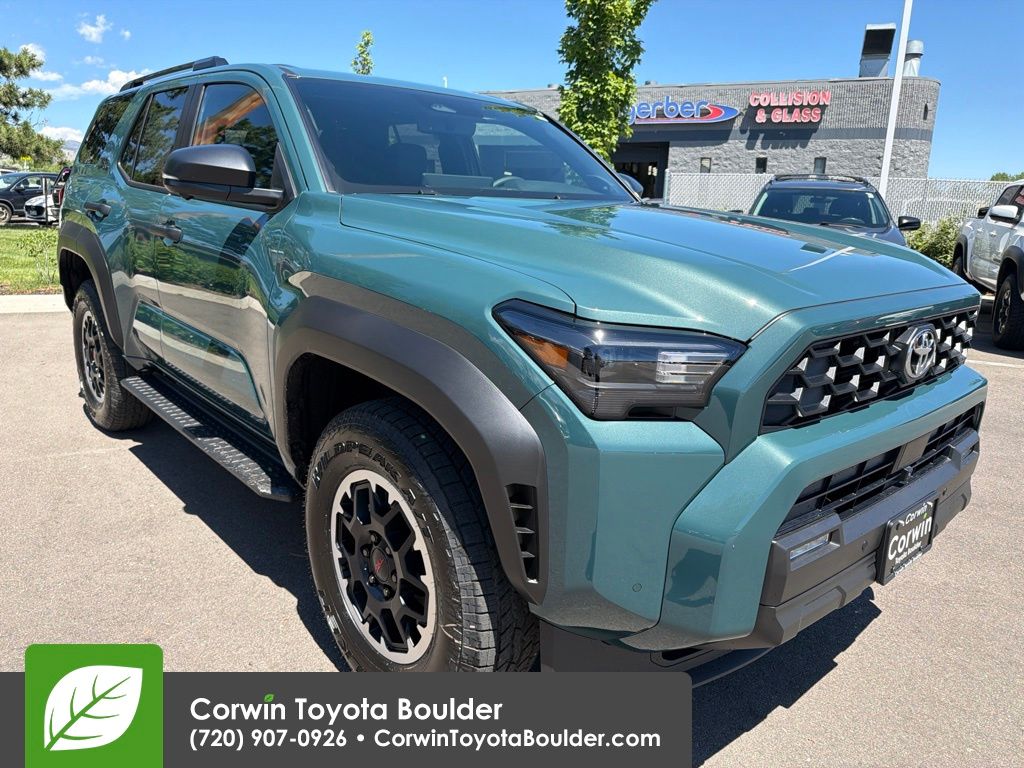 Green 2026 Toyota 4Runner SUV / Crossover Four-Wheel Drive 8-Speed Automatic
