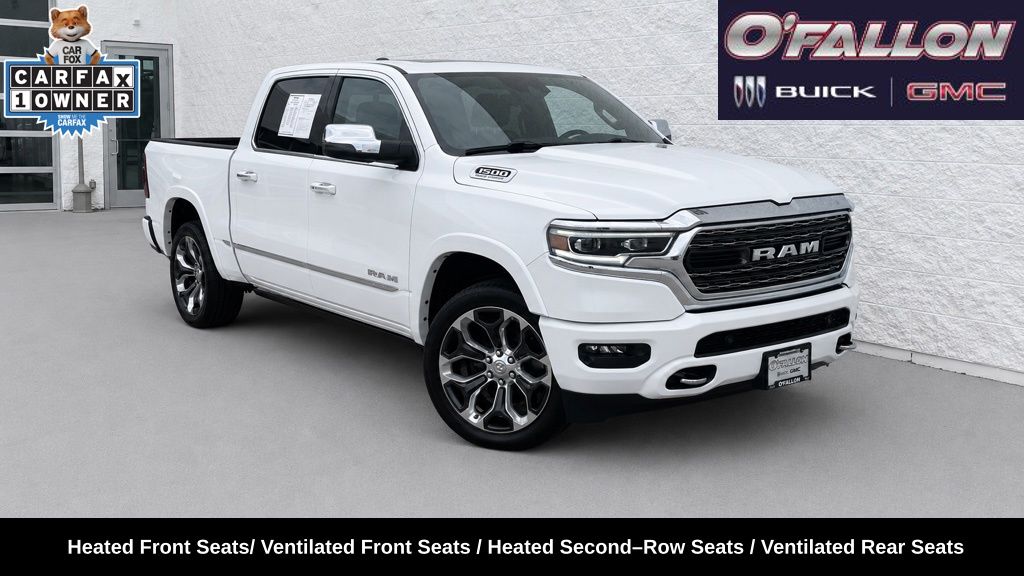Bright White Clearcoat 2023 RAM 1500 Pickup Truck Four-Wheel Drive 8-Speed Automatic