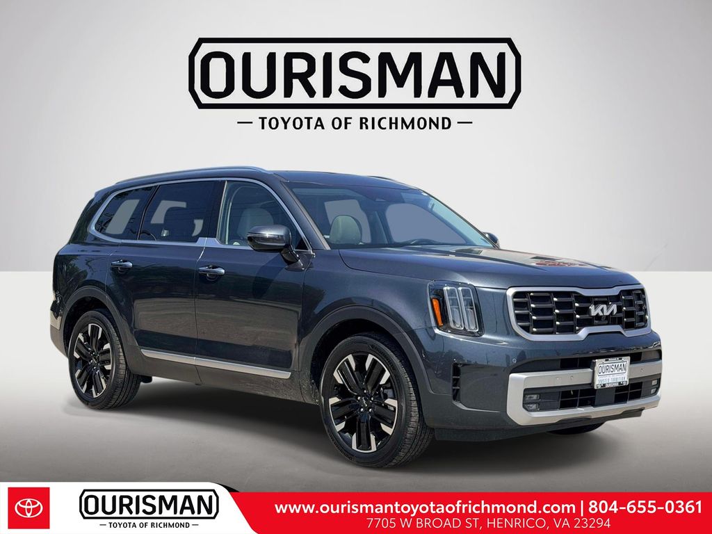 Crystal White 2024 Kia Telluride SUV / Crossover All-Wheel Drive 8-Speed Automatic
