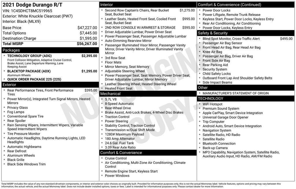 Used 2021 Dodge Durango SUV