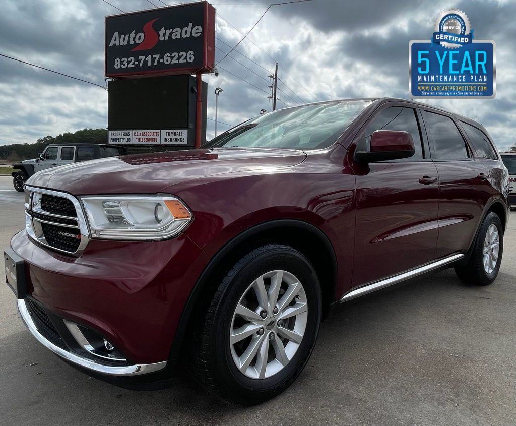2019 Dodge Durango SXT Red at Emmons Autoplex