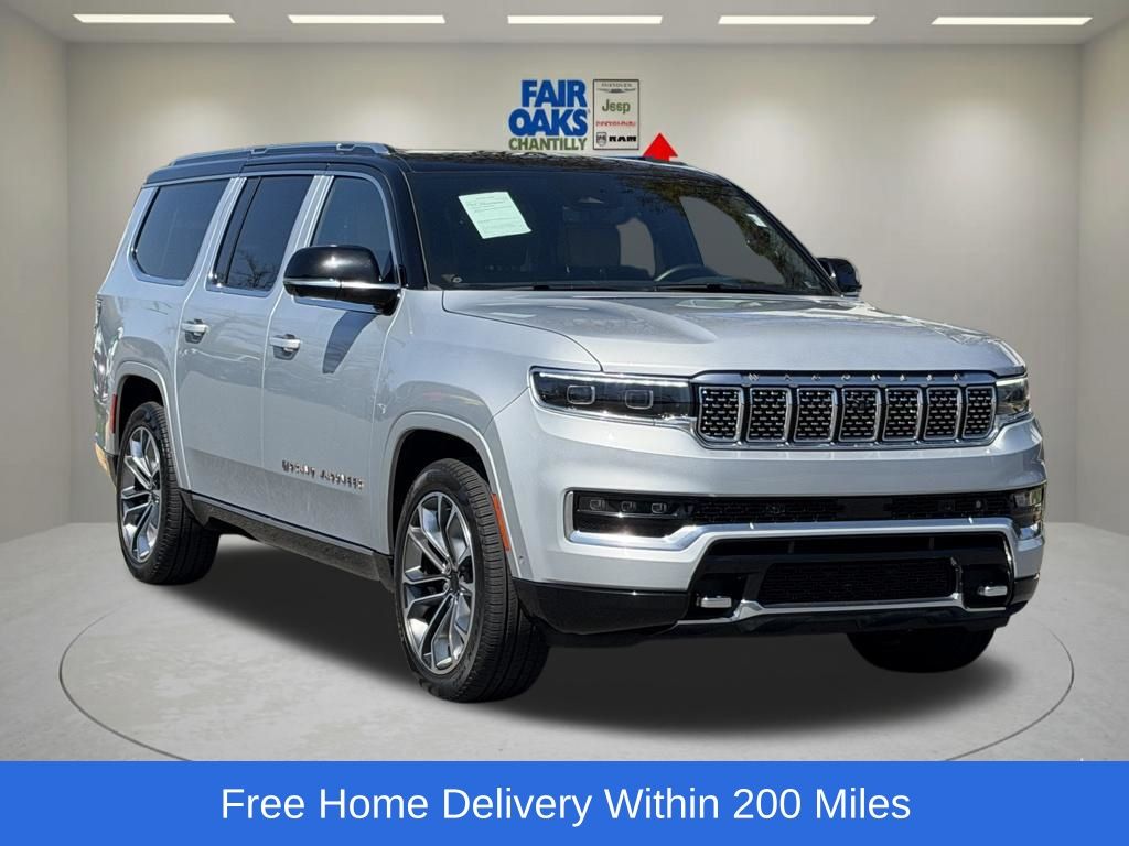 Silver Zynith 2025 Jeep Grand Wagoneer L Series III 4WD SUV / Crossover Four-Wheel Drive 8-Speed Automatic