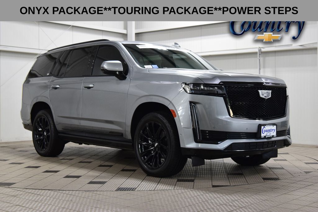 Silver Metallic 2023 Cadillac Escalade SUV / Crossover Four-Wheel Drive Automatic