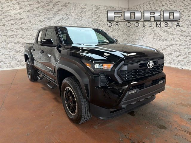 Black 2024 Toyota Tacoma Pickup Truck Four-Wheel Drive 8-Speed Automatic