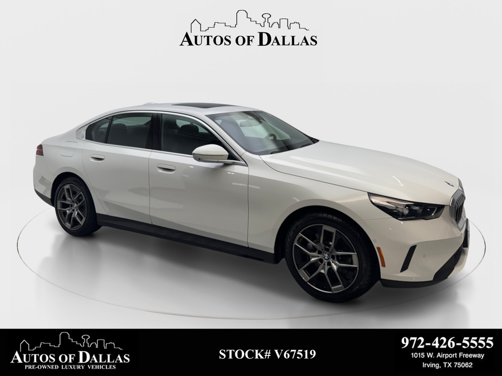 Alpine White 2026 BMW 5 Series Sedan Rear-Wheel Drive 8-Speed Automatic