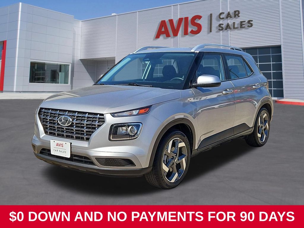 Shimmering Silver 2025 Hyundai Venue SUV / Crossover Front-Wheel Drive Continuously Variable Transmission