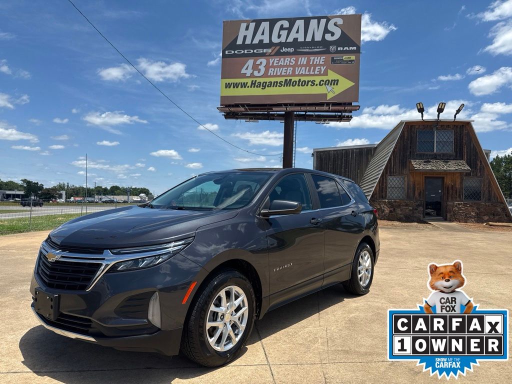 Iron Gray Metallic 2022 Chevrolet Equinox SUV / Crossover Front-Wheel Drive 6-Speed Automatic Overdrive
