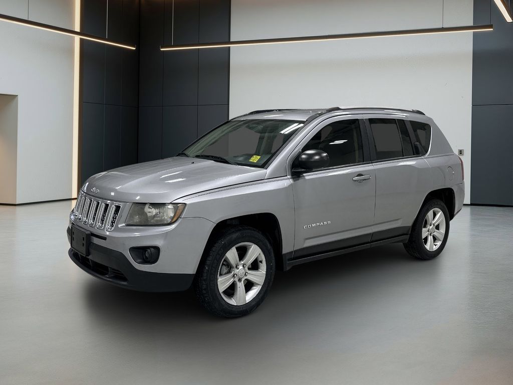 Billet Silver Metallic Clearcoat 2016 Jeep Compass Sport SUV / Crossover Front-Wheel Drive Continuously Variable Transmission
