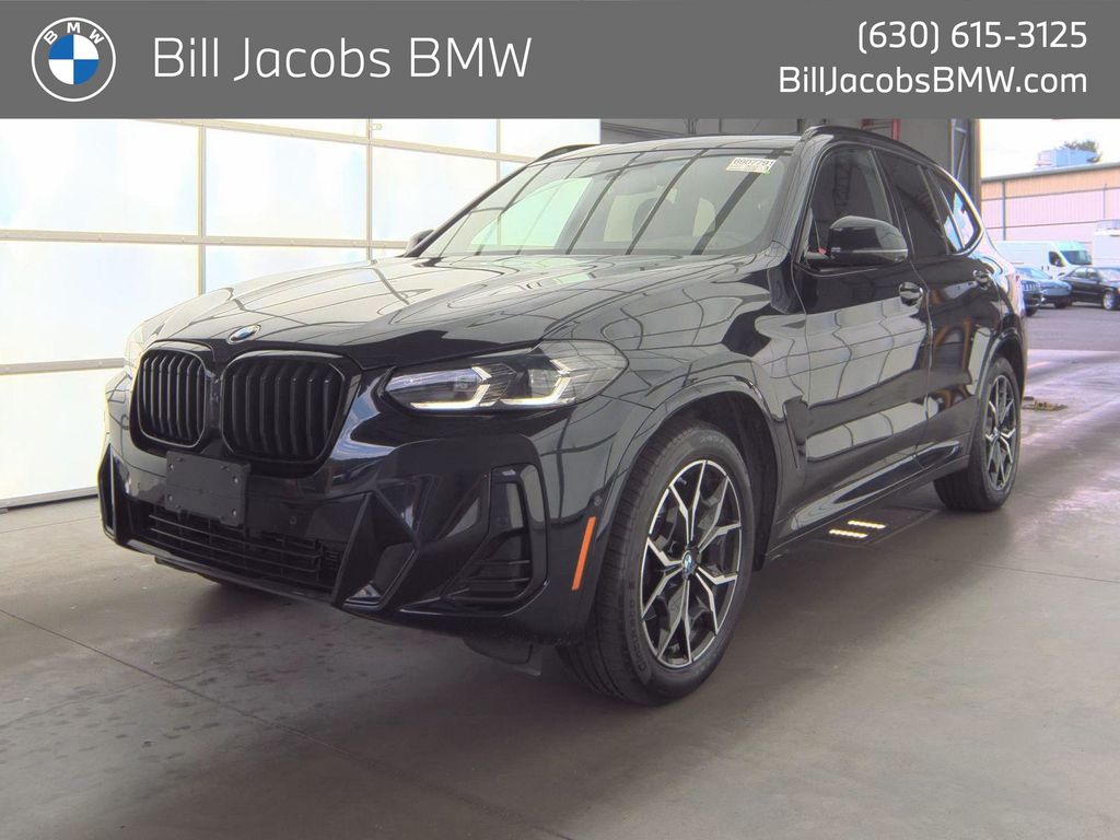 Carbon Black Metallic 2024 BMW X3 SUV / Crossover All-Wheel Drive 8-Speed Automatic