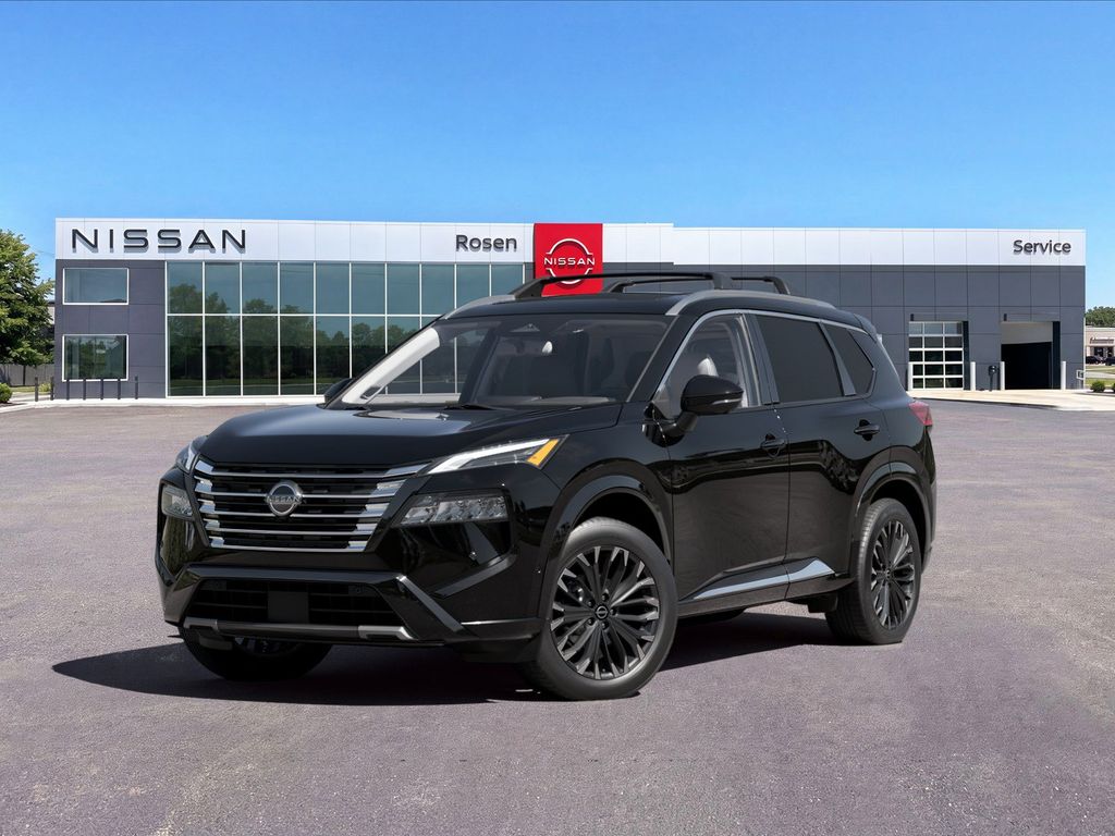 Super Black 2026 Nissan Rogue SUV / Crossover All-Wheel Drive Continuously Variable Transmission