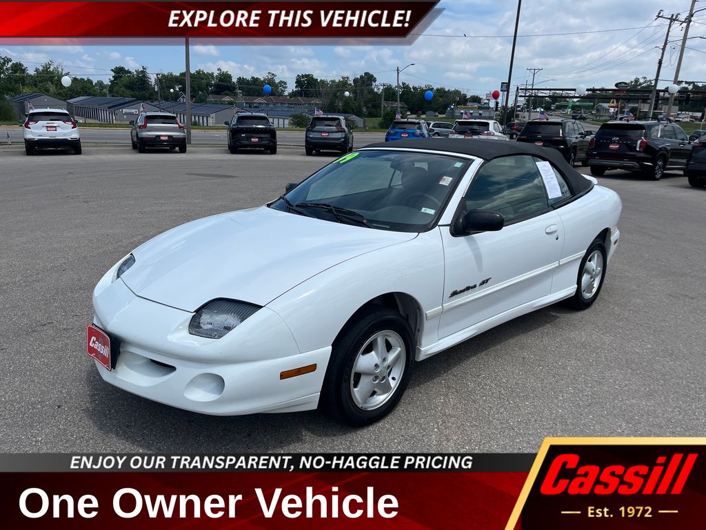  1999 Pontiac Sunfire 2 Dr GT Convertible   