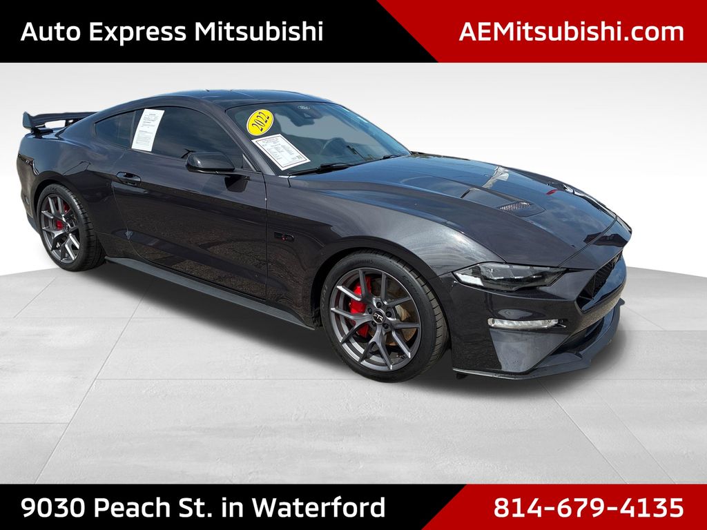 Gray Metallic 2022 Ford Mustang Coupe Rear-Wheel Drive 6-Speed Manual