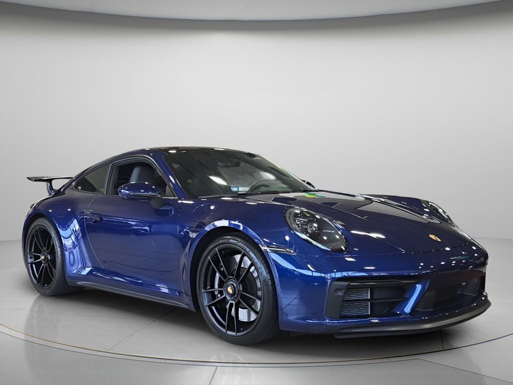 Blue 2024 Porsche 911 Carrera 4 GTS Coupe AWD Coupe All-Wheel Drive 8-Speed Automatic