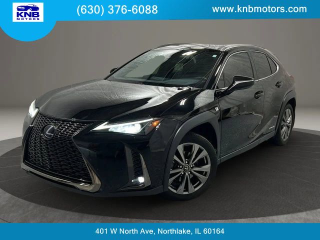 Black 2020 Lexus UX Hybrid 250h F Sport AWD SUV / Crossover All-Wheel Drive Continuously Variable Transmission