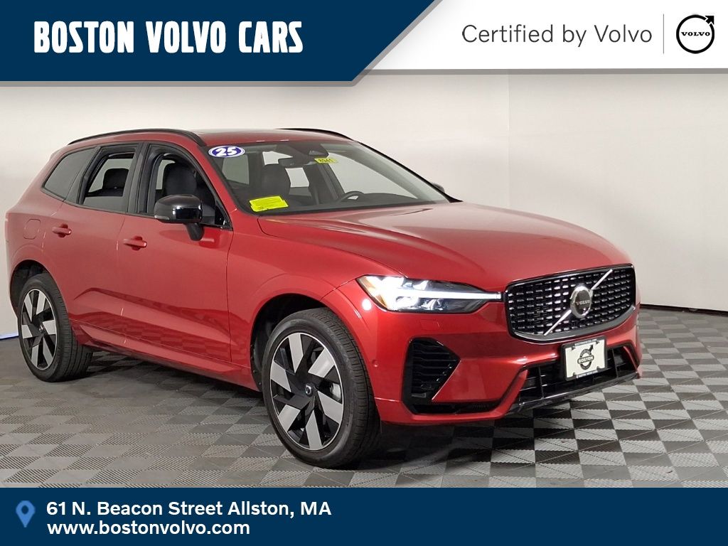 Fusion Red Metallic 2025 Volvo XC60 SUV / Crossover All-Wheel Drive Automatic