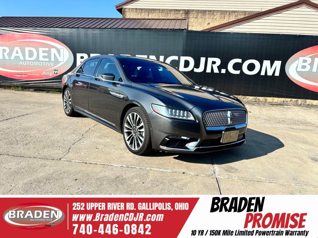 Magnetic Gray 2020 Lincoln Continental Sedan All-Wheel Drive 6-Speed Automatic