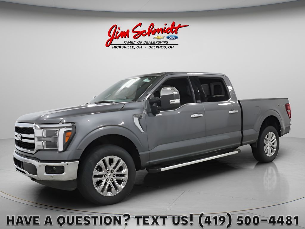 Carbonized Gray Metallic 2025 Ford F-150 Pickup Truck Four-Wheel Drive Automatic