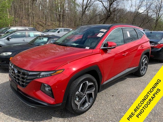 Calypso Red 2023 Hyundai Tucson Limited AWD SUV / Crossover All-Wheel Drive 8-Speed Automatic