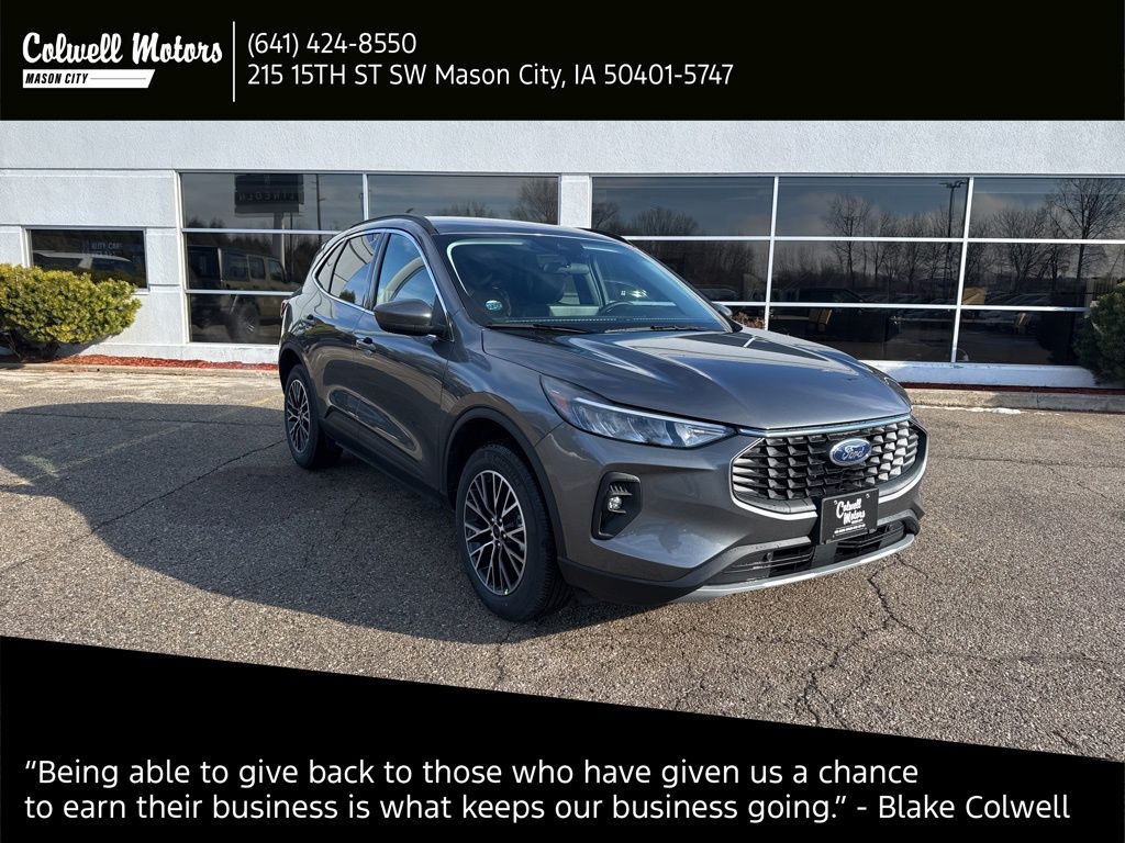 Carbonized Gray Metallic 2026 Ford Escape Hybrid Plug-in SUV / Crossover Front-Wheel Drive Continuously Variable Transmission