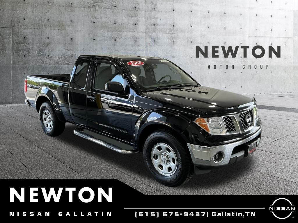 Super Black 2008 Nissan Frontier Pickup Truck 4X2 5-Speed Automatic Overdrive