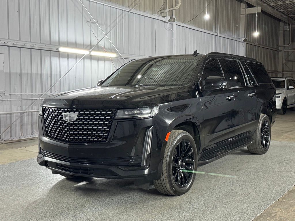 Black Raven 2021 Cadillac Escalade ESV Premium Luxury AWD SUV / Crossover Four-Wheel Drive