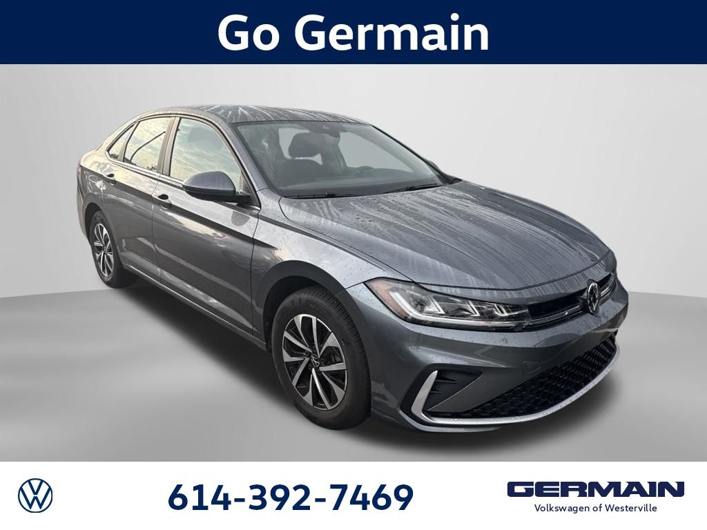 Platinum Gray Metallic 2026 Volkswagen Jetta Sedan Front-Wheel Drive 8-Speed Automatic