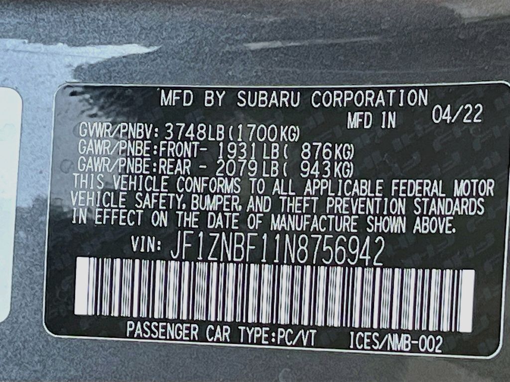 Used 2022 Gray Toyota Premium image 30